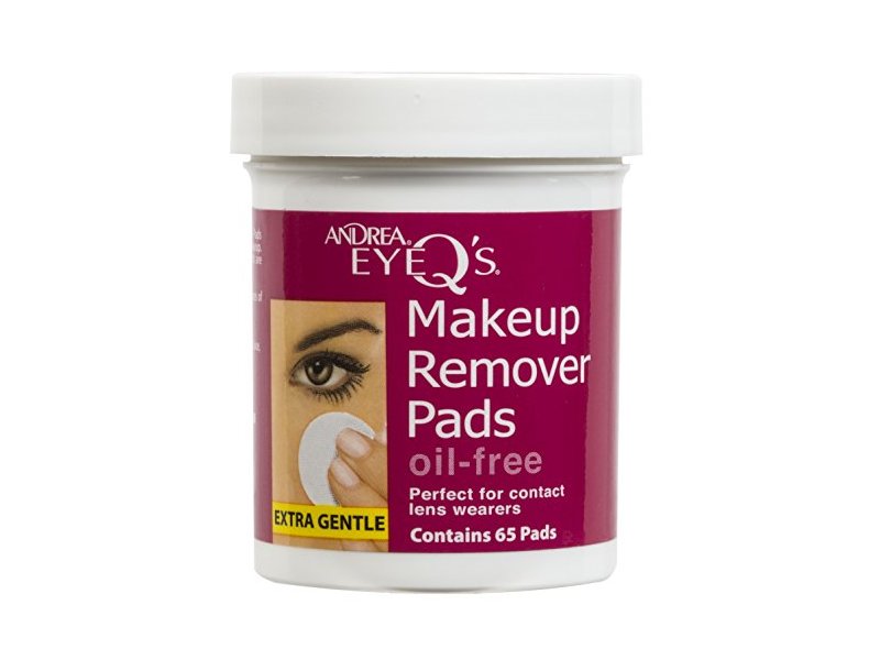 Andrea Eye Q's 65 Count Oil Free White