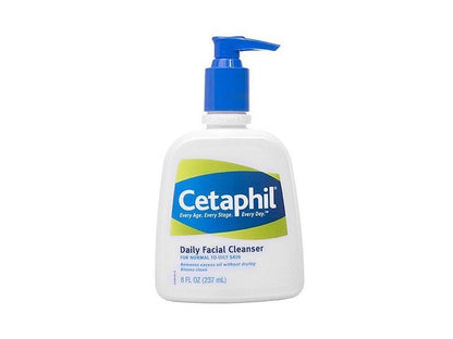 Cetaphil Daily Facial Cleanser 8oz Normal To Oily Skin