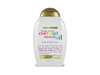 Ogx Shampoo Coconut Miracle Oil X-Strength 19.5oz Bonus