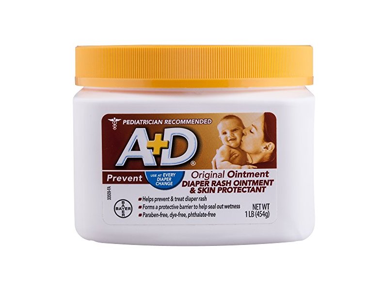 A+D Original Ointment 4oz Diaper Rash & Skin Protectant