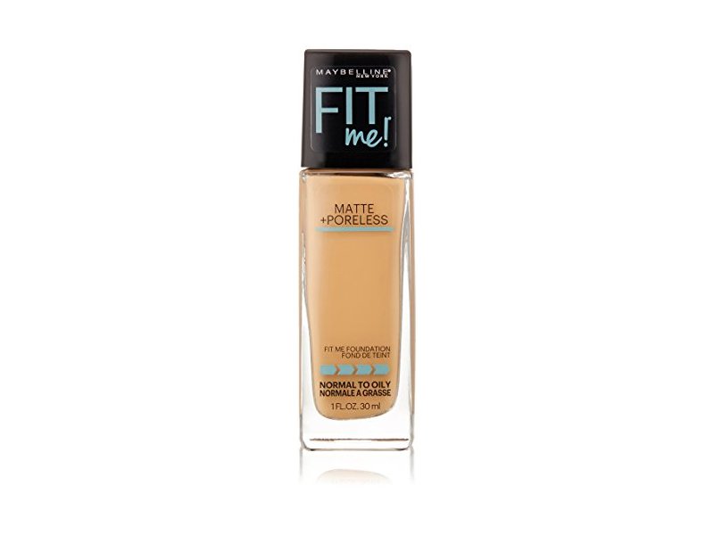 MAYBELLINE New York Fit Me Matte + Poreless Foundation Makeup, 238 Rich Tan, 1 oz