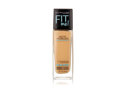 MAYBELLINE New York Fit Me Matte + Poreless Foundation Makeup, 238 Rich Tan, 1 oz