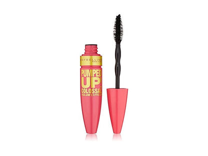 MAYBELLINE New York Pumped Up! Colossal Washable Mascara Makeup, 213 Classic Black, 0.33 oz