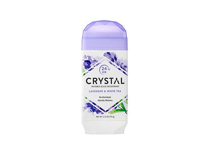 Crystal Deodorant Solid Stick 2.5oz Lavender & White Tea