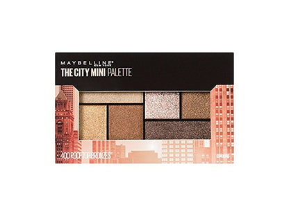 MAYBELLINE New York The City Mini Eyeshadow Palette, 400 Rooftop Bronzes, 0.14 oz