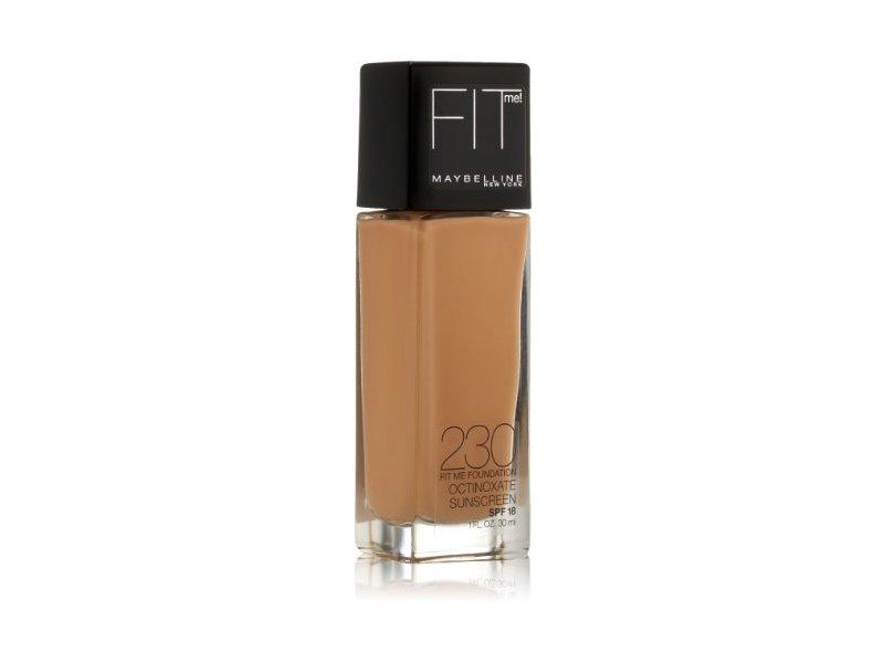MAYBELLINE New York Fit Me Dewy + Smooth Foundation Makeup, 228 Soft Tan, 1 oz