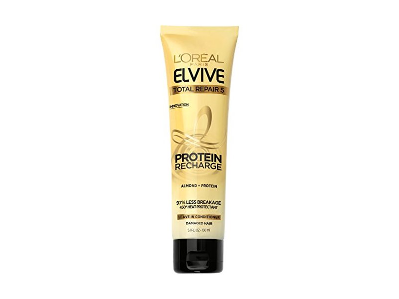 L'ORÉAL PARIS Elvive Total Repair 5 Protein Recharge Leave In Conditioner, 5.1 fl oz