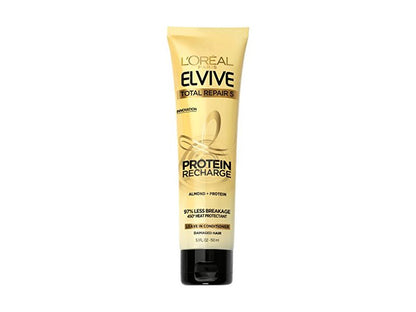 L'ORÉAL PARIS Elvive Total Repair 5 Protein Recharge Leave In Conditioner, 5.1 fl oz