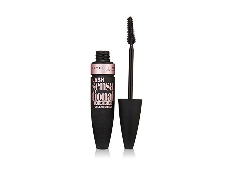 MAYBELLINE New York Lash Sensational Luscious Washable Mascara, 701 Blackest Black, 0.32 oz