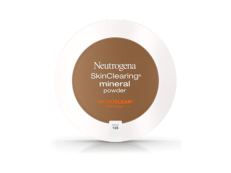 Neutrogena SkinClearing Mineral Acne Powder, Chestnut 135, .38 oz