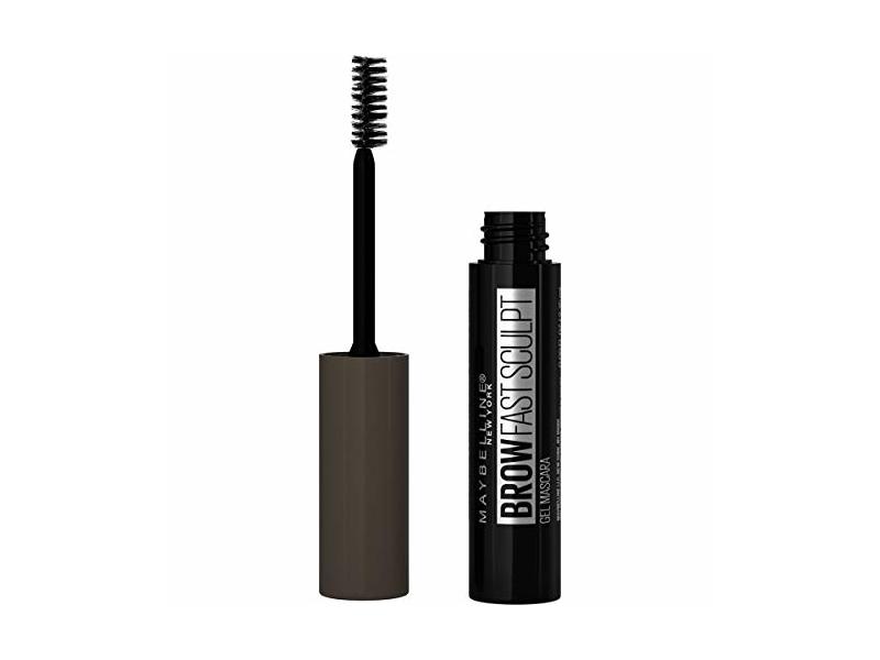 MAYBELLINE New York Express Brow Fast Sculpt Gel Brow Mascara, 255 Soft Brown, 0.09 oz