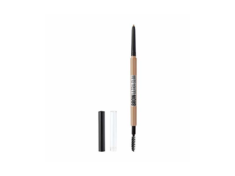 MAYBELLINE New York Express Brow Ultra Slim Defining Eyebrow Pencil, Blonde, 0.003 oz
