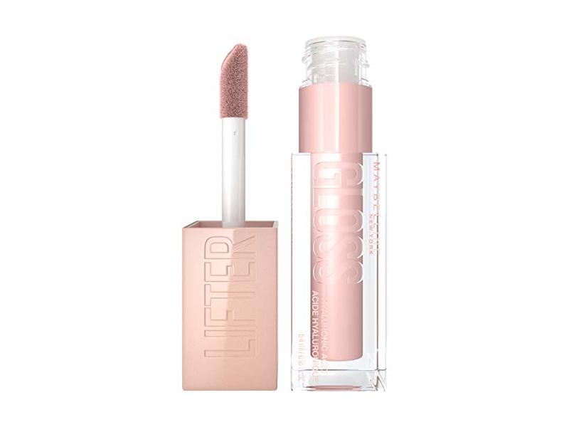 MAYBELLINE New York Lifter Gloss Lip Gloss Makeup With Hyaluronic Acid, 014 Heat, 0.18 fl. oz.