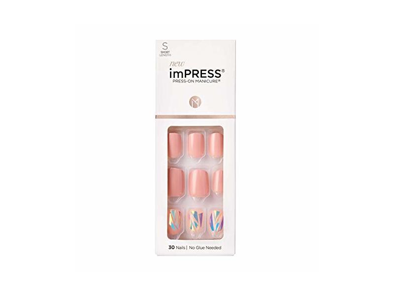 Kiss Impress Press-On-Manicure Nails 30 Count Baby-Why-So-Blu
