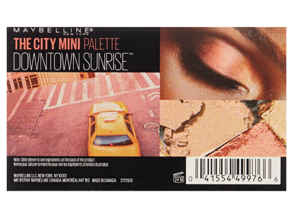 MAYBELLINE New York The City Mini Eyeshadow Palette, 430 Downtown Sunrise, 0.14 oz