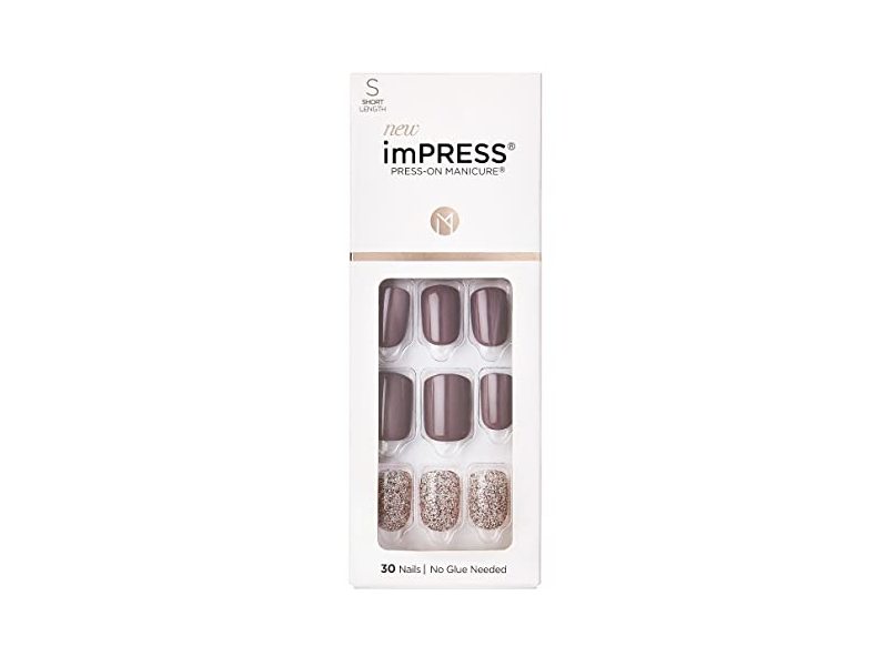 Kiss Impress Press-On-Manicure Kit 30 Count Dorothy Short