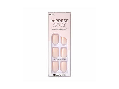 Kiss Impress Press-On-Manicure Nails 30 Count Petal Pink