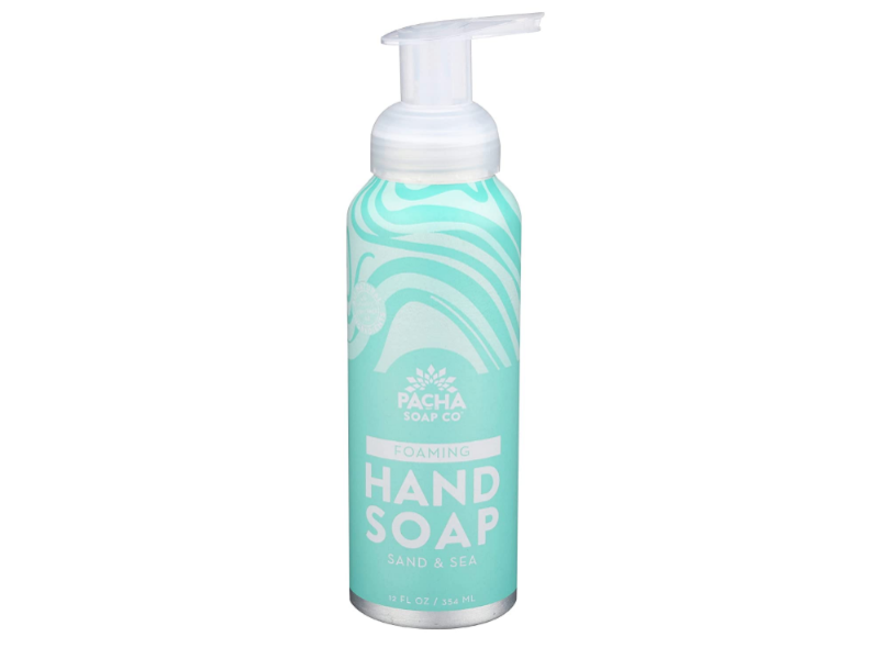 PACHA SOAP CO FOAMING HAND SOAP, SAND & SEA 12 FL OZ