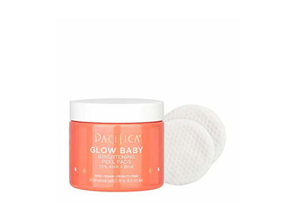 Pacifica Glow Baby Brightening Peel Pads, 60 count