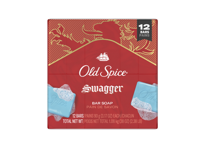 Old Spice Bar Soap 3.17oz Swagger 4 Count