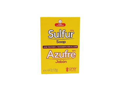 Grisi Bio Sulfur Soap for Acne Treatment, 4.4 oz