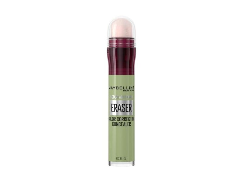 MAYBELLINE New York Instant Age Rewind Eraser Color Correcting Concealer, 151 Green, 0.2 oz