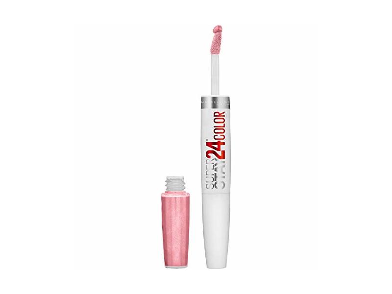 MAYBELLINE New York Super Stay 24 Hour Long-Lasting 2-Step Liquid Lipstick, So Pearly Pink, 0.78 oz
