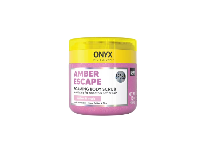 ONYX Foaming Body Scrub - Amber Escape