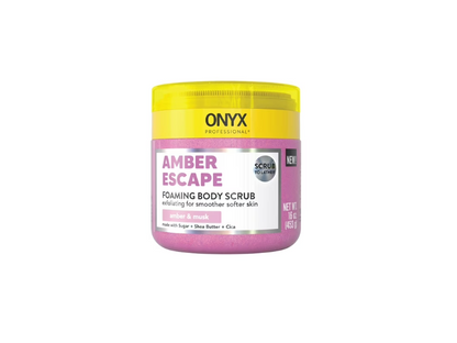 ONYX Foaming Body Scrub - Amber Escape