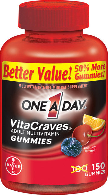 ONE A DAY VITACRAVES CW 150 GMM