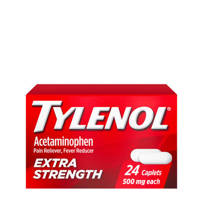 Tylenol Extra Strength 500Mg Caplet 10 Count (12in) Display