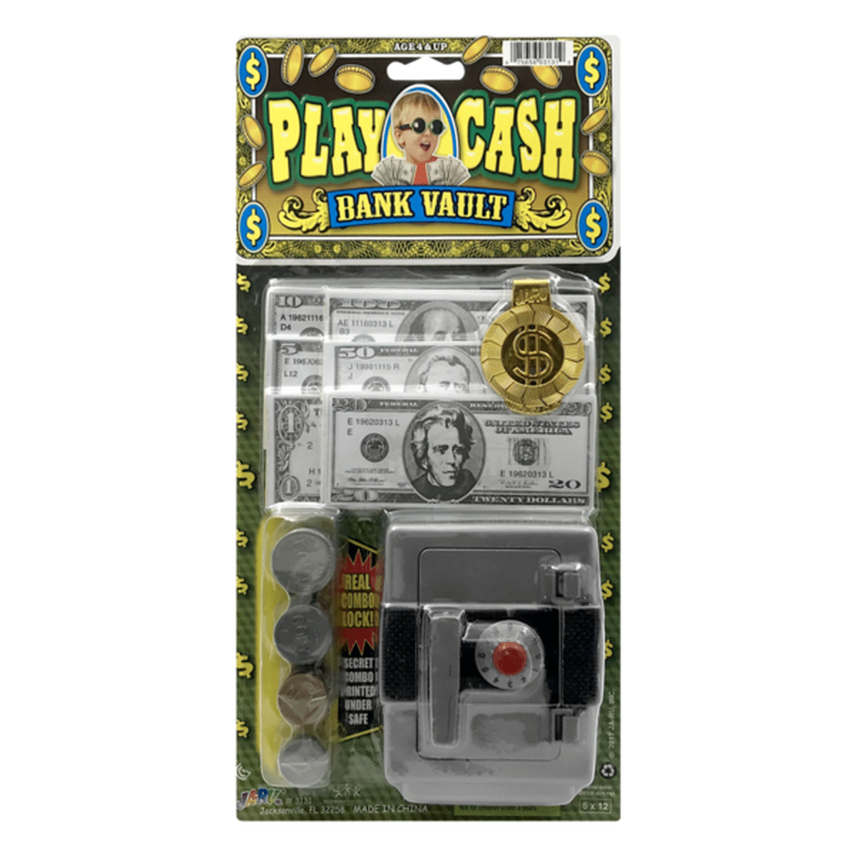 Ja-Ru Play Cash Bank Vault