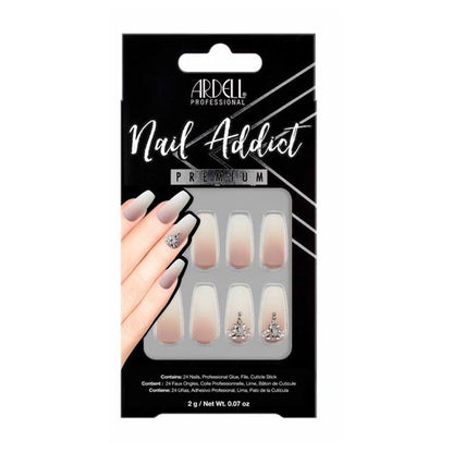 Ardell Nail Addict Premium False Nails - Rich Tan Ombré