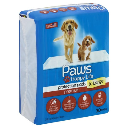 Paws Happy Life Premium Puppy Training Protection Pad, 50 Count