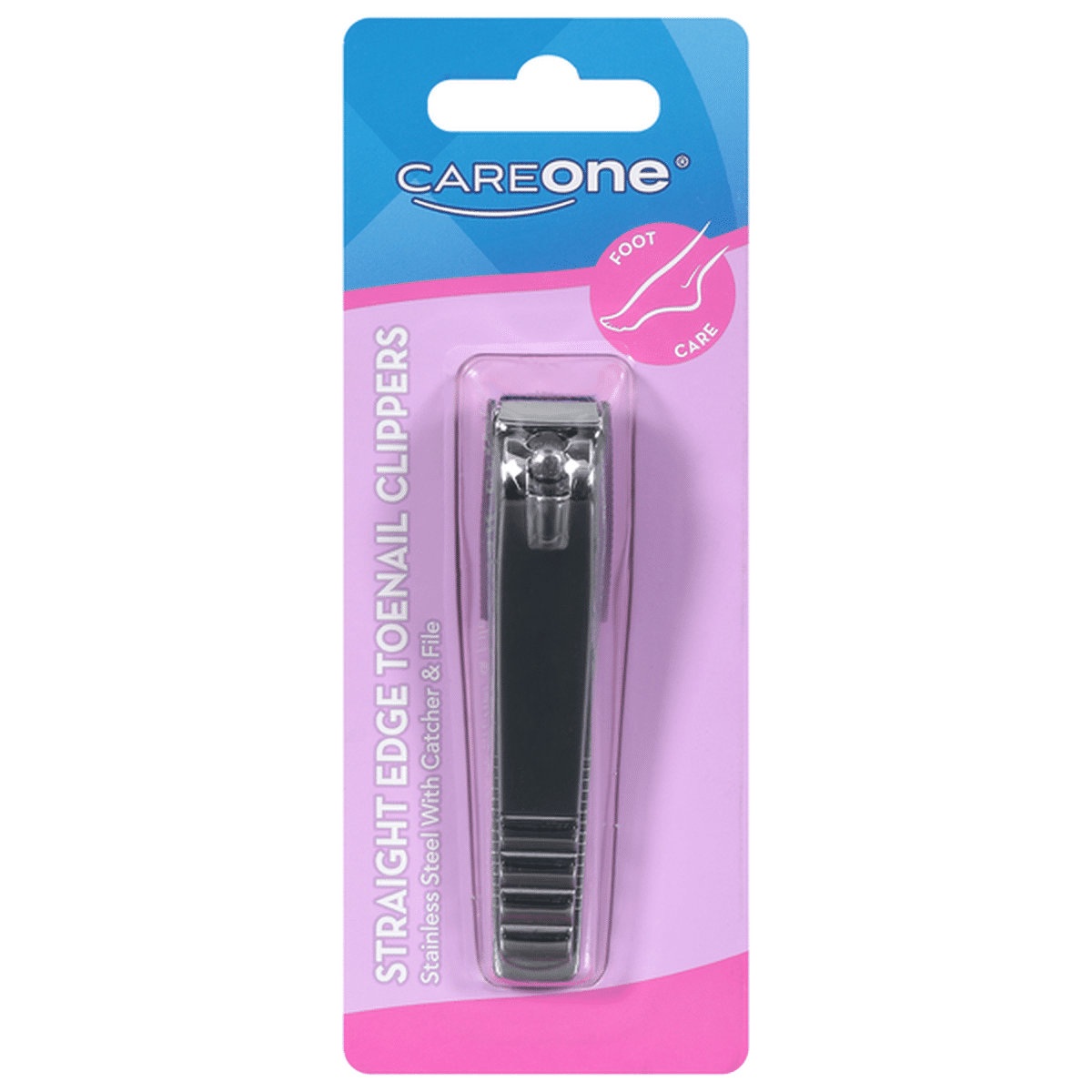 CAREone Straight Edge Toenail Clippers