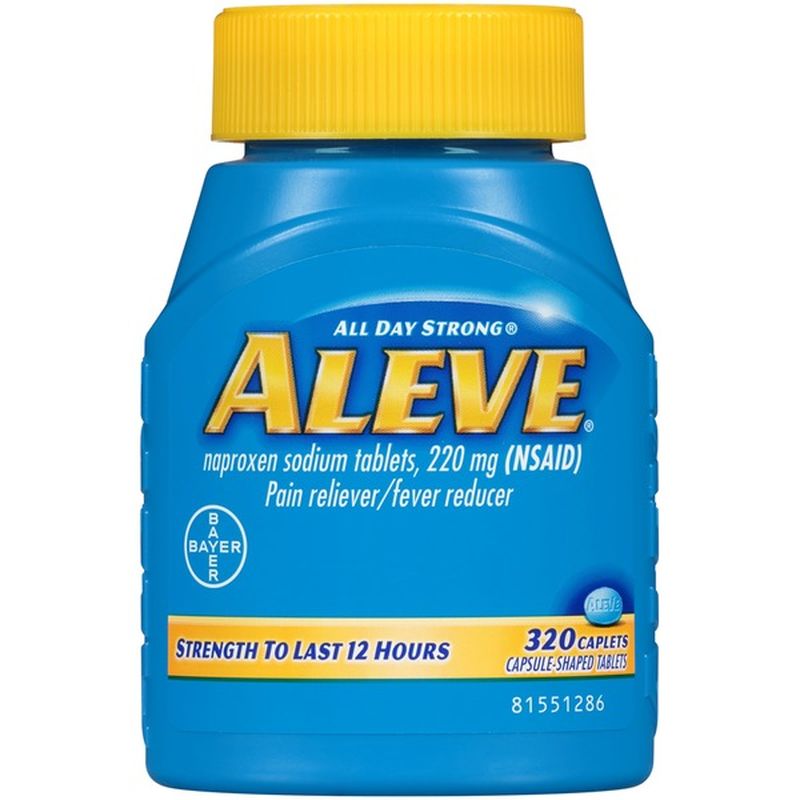 ALEVE 220 MG CAPLET 24CT