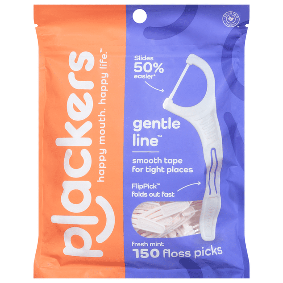 Plackers Micro Line Floss Picks Fresh Mint 150 Count