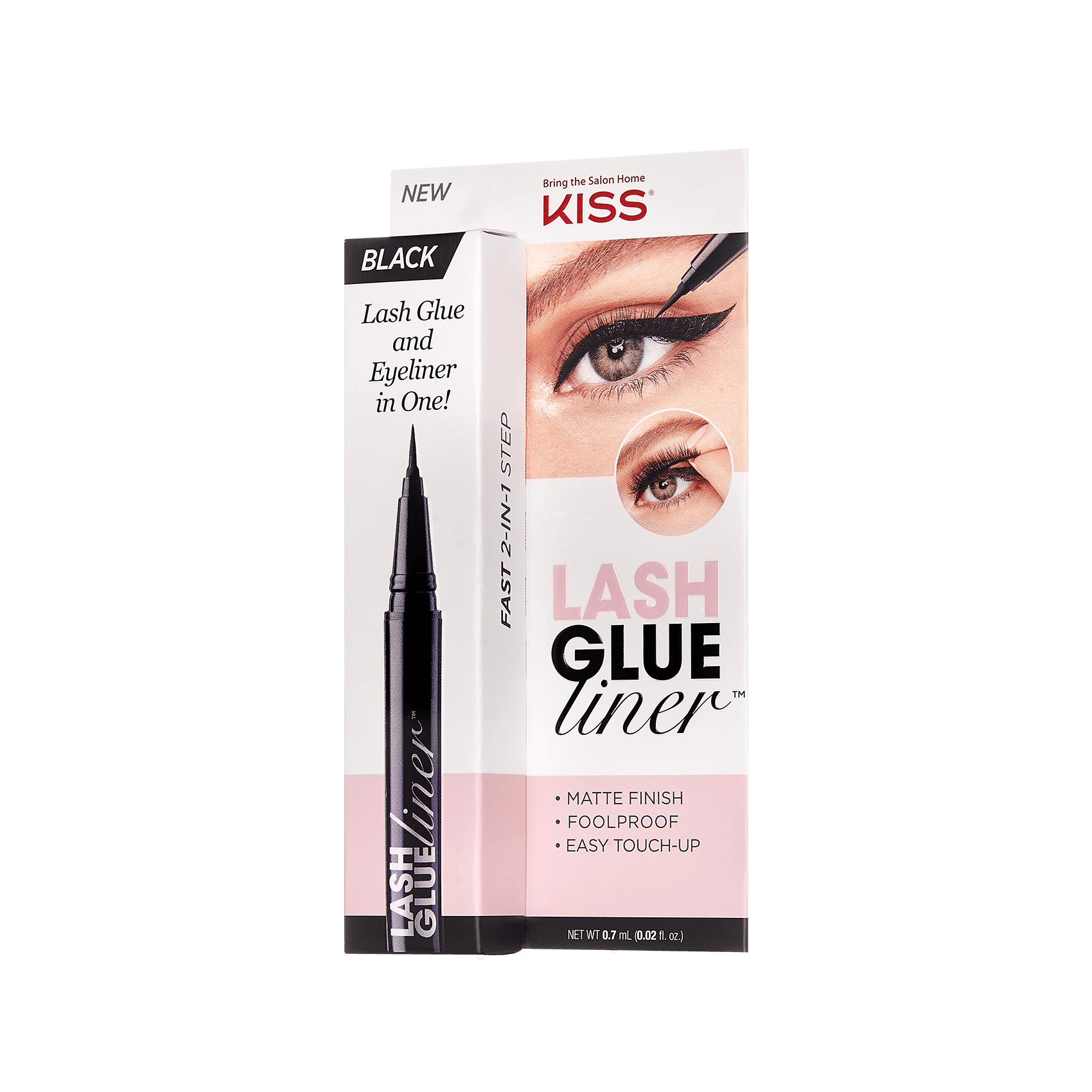Kiss Lash Glue Liner Black 0.02oz