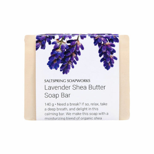 Sunaroma Soap Bar Lavender Shea + Vitamin-E Oil 8oz