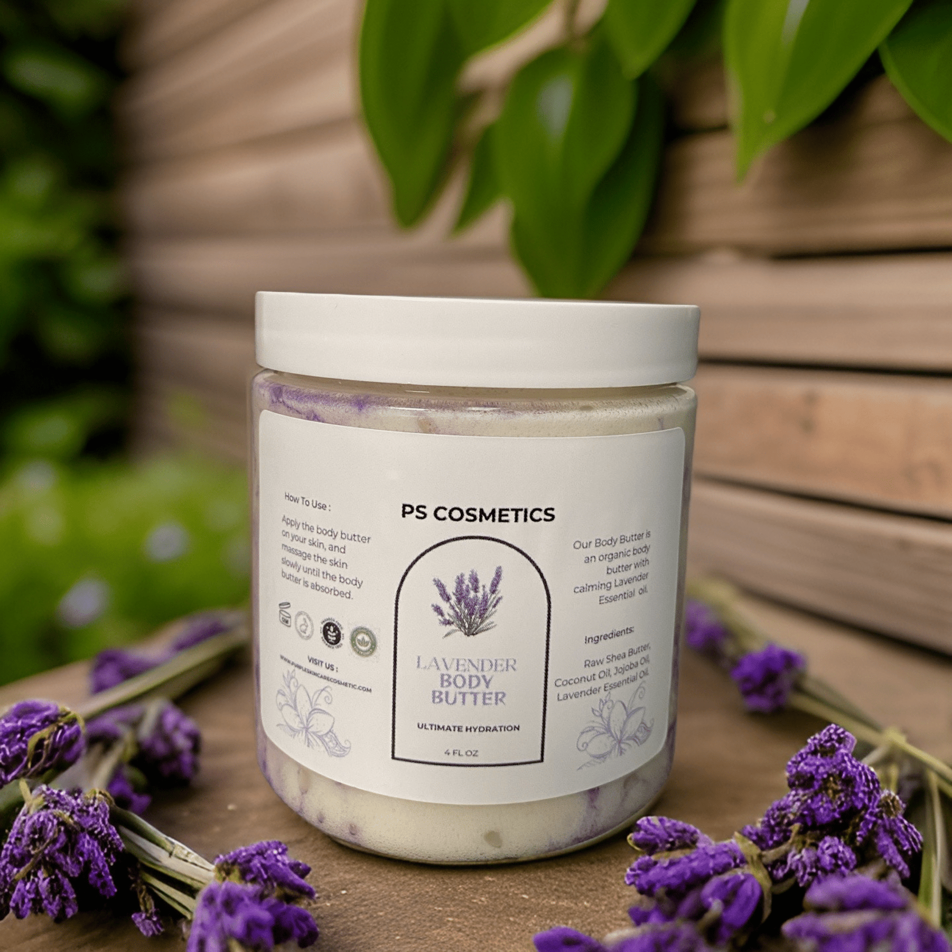 Body Butter - 5 Fl Oz, Lavender