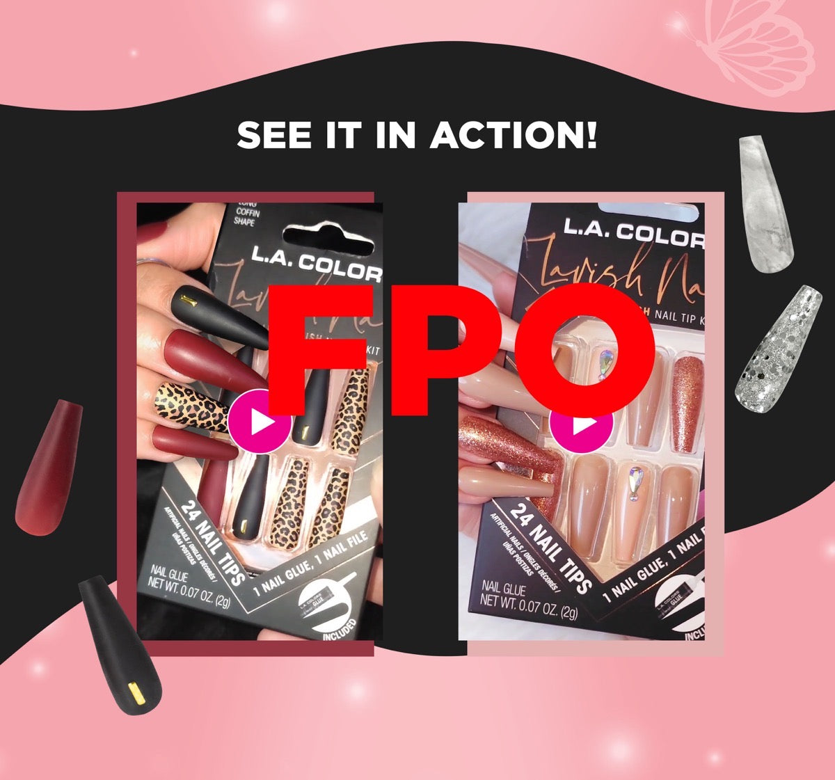 LAC LAVISH NAIL KIT VENUS