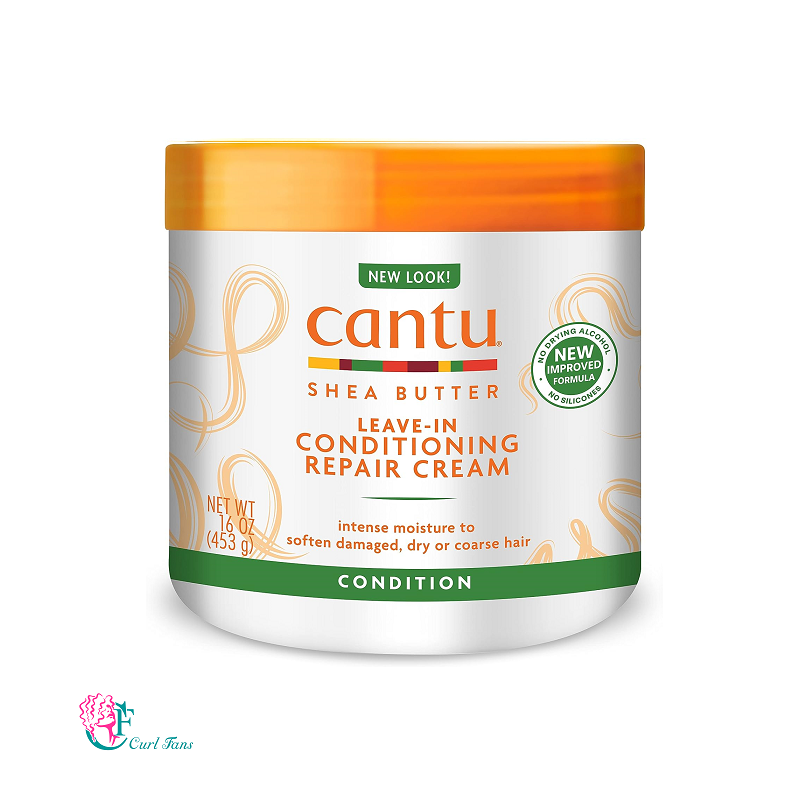 Cantu Shea Butter Leave-In Conditioning Repair Hair Cream, 16oz