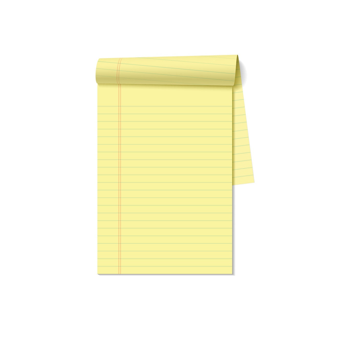 Mead® 8.5 x 11 Legal Pad Canary