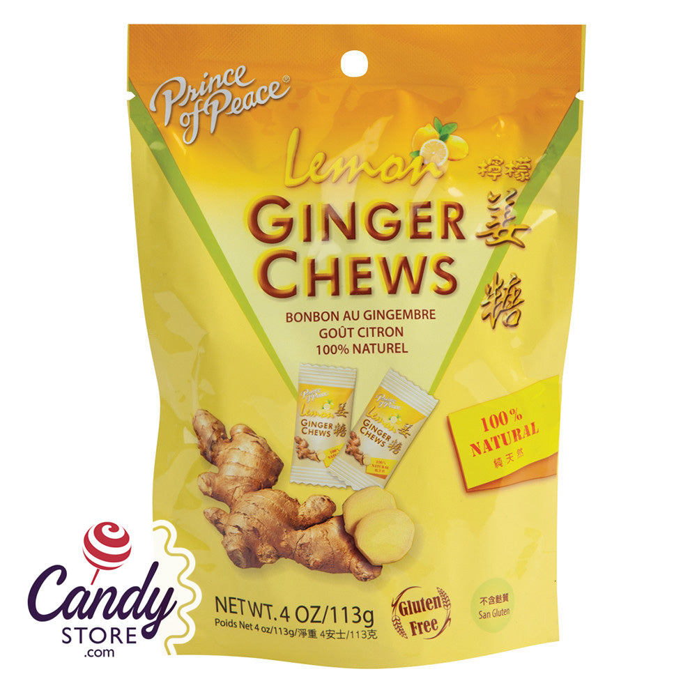 PRINCE OF PEACE CHEWS,GINGER LEMON