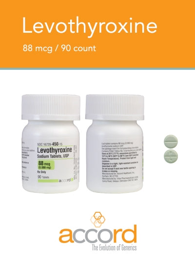 LEVOTHYROXINE SOD TB 88MCG 90