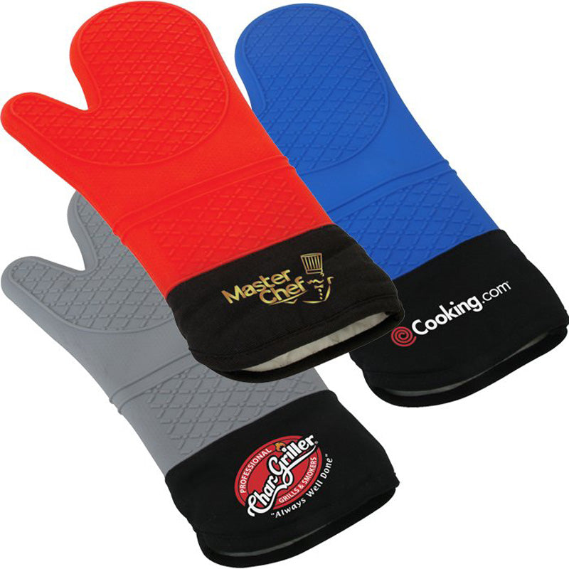 MUkitchen Silicone Oven Mitt - Ink Blue
