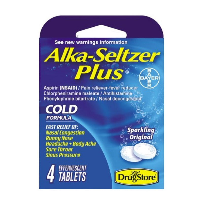 ALKA-SELTZER PLUS COLD TABLET 20CT