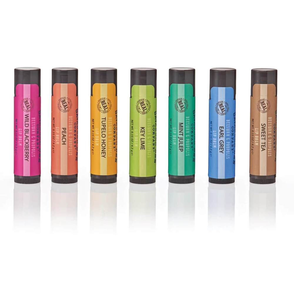 SAVANNAH BEE LIP BALM,BEESWAX,PEACH