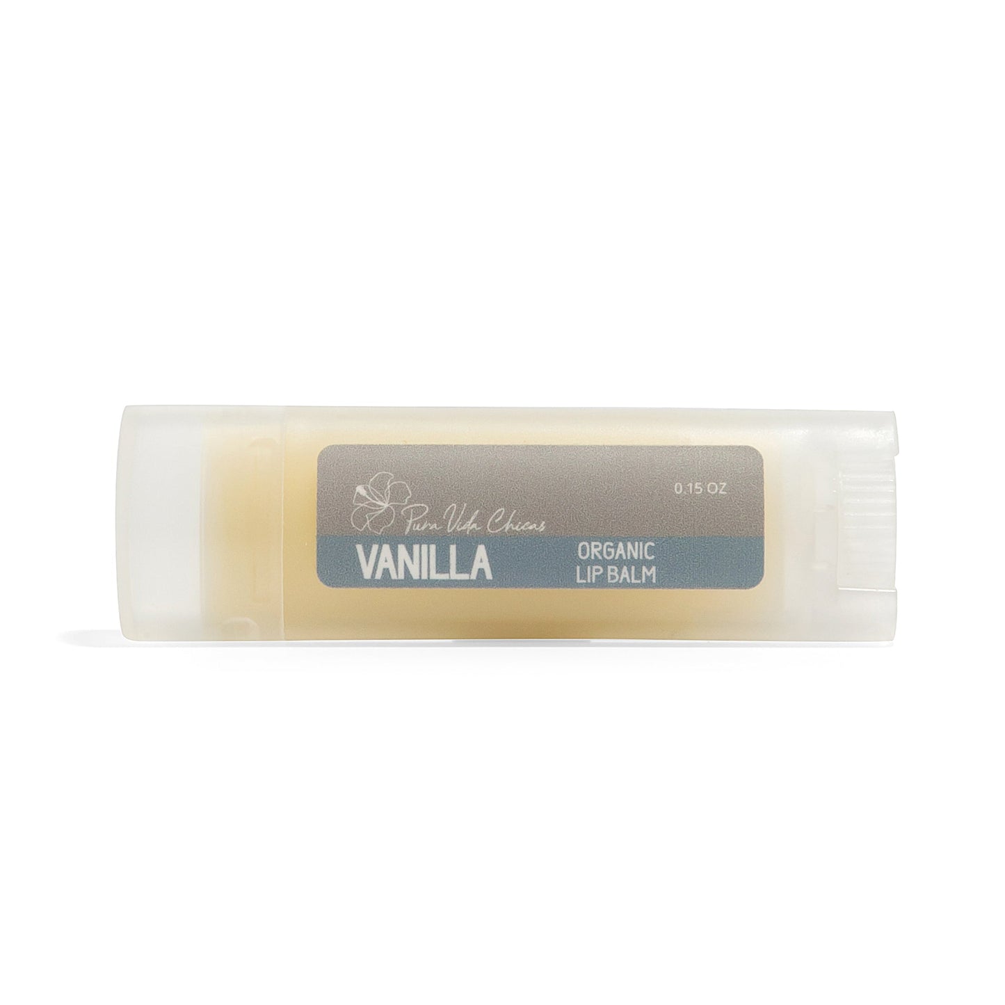 Organic Lip Balm; Vanilla Lemon
