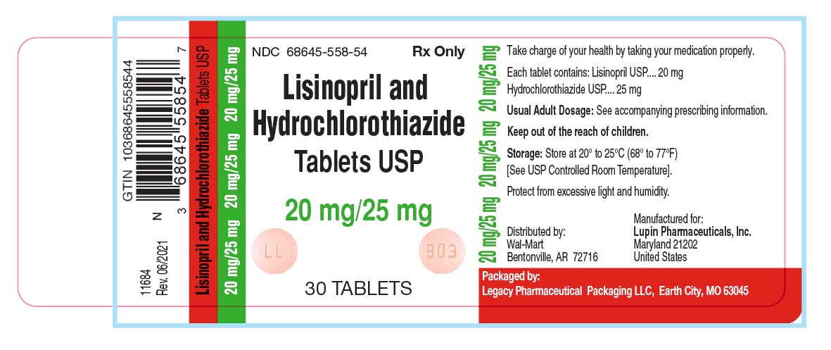 LISINOPRIL/HCTZ TB 20-25MG 100